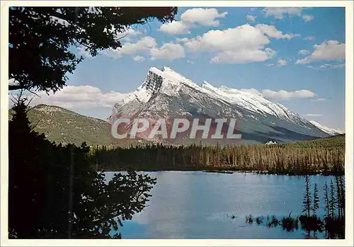 Moderne Karte Mount Rundle Banff National Park