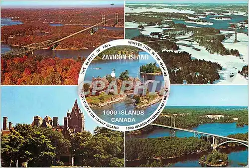 Cartes postales moderne Islands Ontario Canada