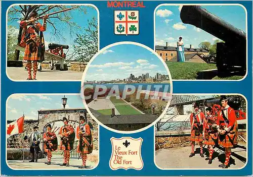 Cartes postales moderne Montreal Quebec Militaria Folklore