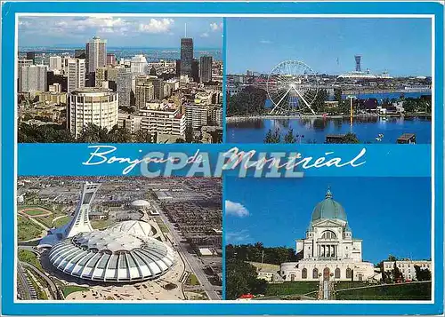 Cartes postales moderne Bonjour de Montreal