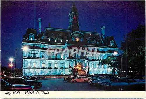 Cartes postales moderne Montreal Que Hotel de Ville