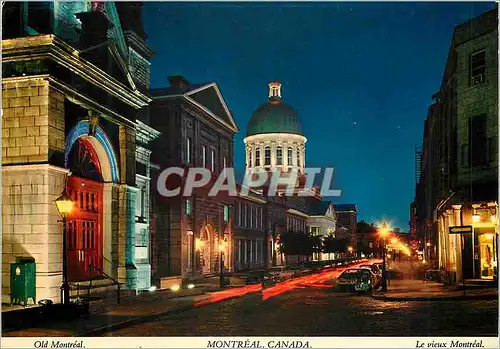 Cartes postales moderne Montreal Canada Le vieux Montreal