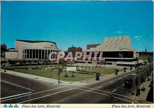 Moderne Karte Place des Arts Montreal