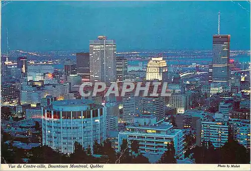 Cartes postales moderne Vue du Centre ville Downtown Montreal Quebec