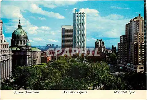 Moderne Karte Montreal Quebec Canada Le Square Dominion