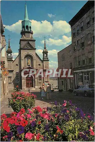 Cartes postales moderne Vieux Montreal Quebec L'Eglise Notre Dame de Bon Secours est l'un des plus vieux temples catholi