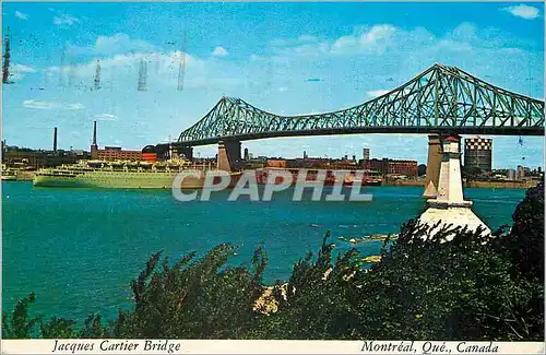 Cartes postales moderne Jacques Cartier Bridge Montreal Que Canada