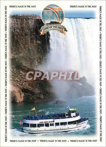 Moderne Karte La maniere la plus passionnante de voir Niagara Falls est a bord du bateau Maid of the Mist de r