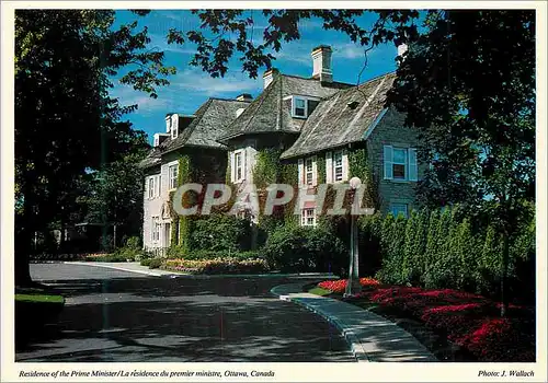 Cartes postales moderne La Residence du Premier Ministre Ottawa Ontario Canada
