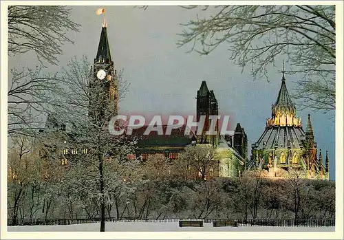 Cartes postales moderne Colline du Parlement Ottawa