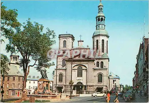 Moderne Karte Quebec La Basilique Notre Dame