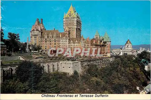 Cartes postales moderne Chateau Frontenac et Terrasse Dufferin