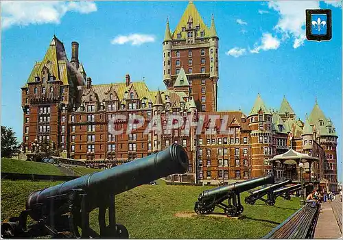Moderne Karte Quebec Que Le Chateau Frontenac du Cote de la Terrasse