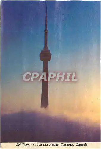 Cartes postales moderne Tower above the clouds Toronto Canada