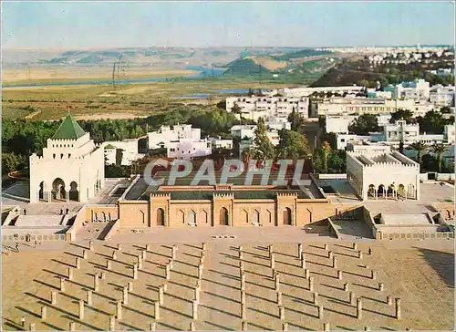 Cartes postales moderne Rabat Le Mausolee Mohammed V