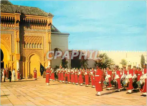 Cartes postales moderne Rabat La musique de la Garde Royale