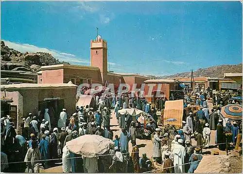 Cartes postales moderne Tafraout Vue generale du Souk