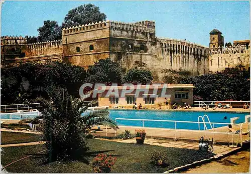 Moderne Karte Rabat Remparts des Oudaias