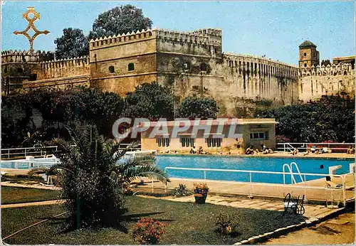 Moderne Karte Rabat Remparts des Oudaias