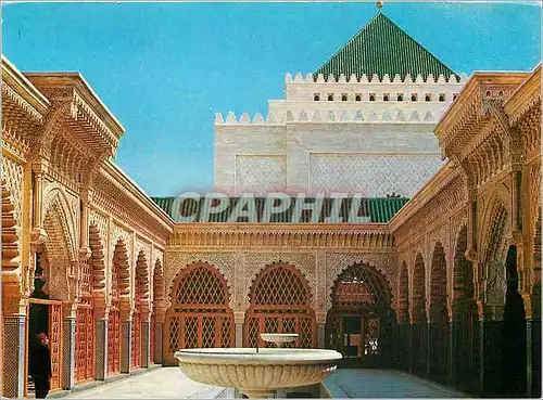 Cartes postales moderne Rabat Le Mausolee Mohammed