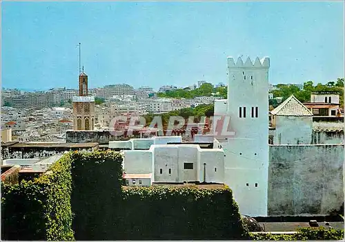 Cartes postales moderne Tanger Casbah et vus partielle