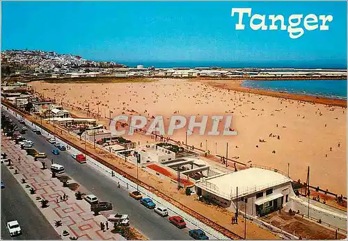 Moderne Karte Tanger La Plage