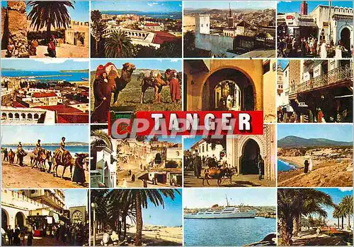 Cartes postales moderne Tanger Divers aspects