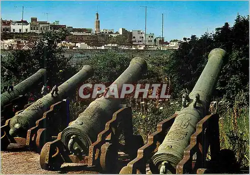 Moderne Karte Tanger Jardin de la Mendoubia