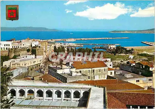 Cartes postales moderne Tanger Vue partielle du Pont