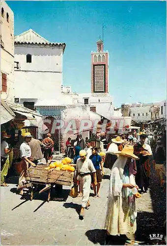 Cartes postales moderne Tetouan L'Heure du Marche