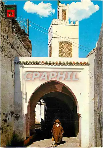 Moderne Karte Tetuan Porte Zaufa Muley Abdelkader