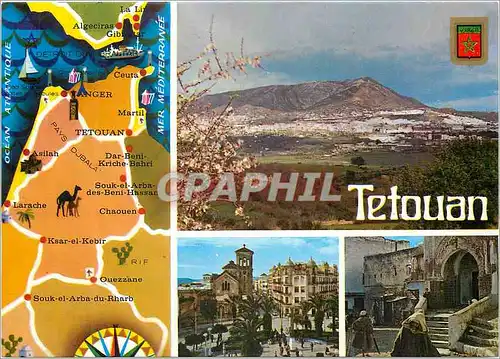 Moderne Karte Tetouan