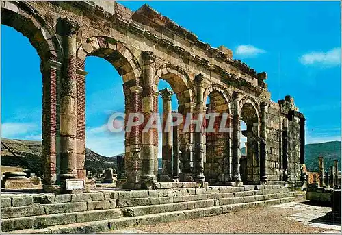 Moderne Karte Volubilis Ruines Romaines