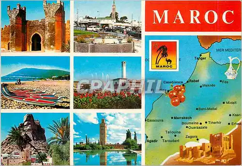 Cartes postales moderne Maroc