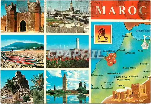 Cartes postales moderne Maroc