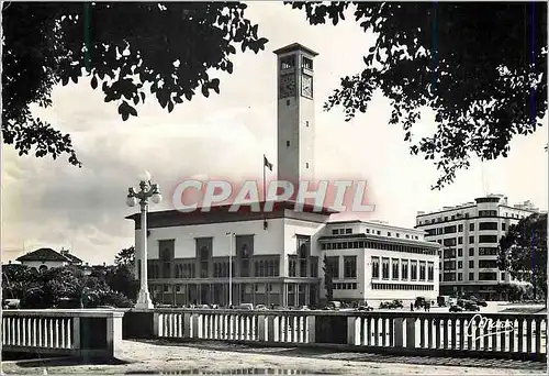 Cartes postales moderne Casablanca La Place Lyautey et l Hotel de Ville