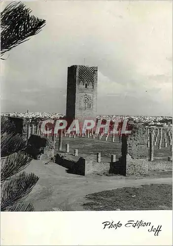 Cartes postales moderne Rabat La Tour Hassan