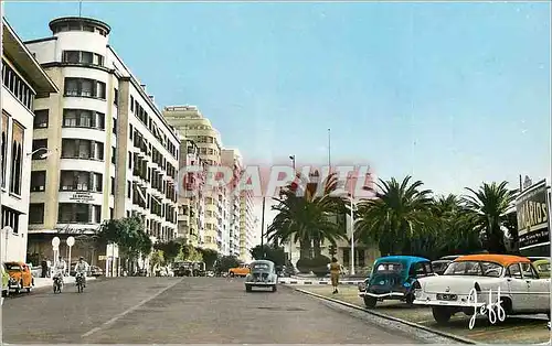 Cartes postales moderne Casablanca l'avenue d'amade