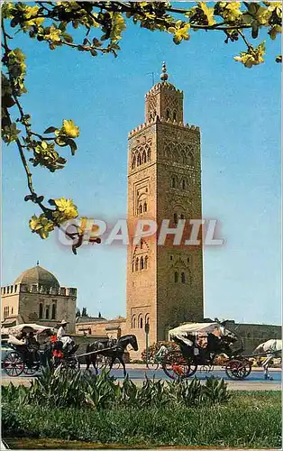 Cartes postales moderne Marrakech la koutoubia