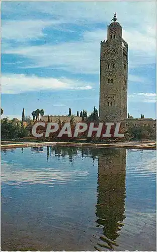 Cartes postales moderne Marrakech la koutoubia