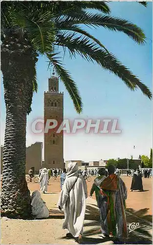 Cartes postales moderne Marrakech la koutoubia