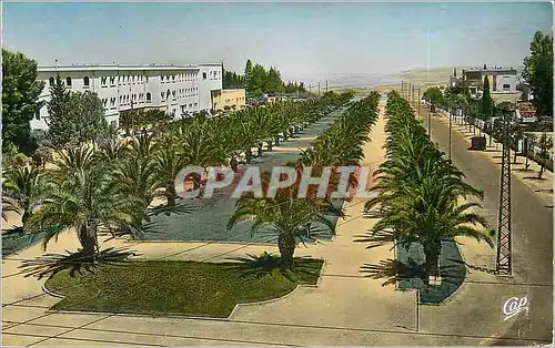 Cartes postales moderne Meknes l'esplanade du docteur institution notre dame