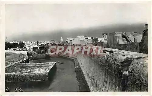 Moderne Karte Mazagan les remparts et la cite