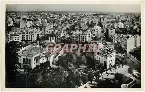 Cartes postales moderne Casablanca vue sur le quartier mers sultan