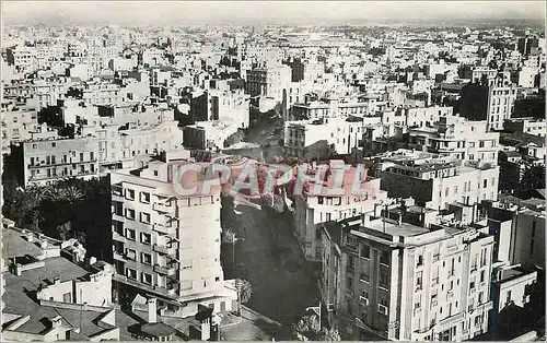 Cartes postales moderne Casablanca vue sur le quartier mers sultan