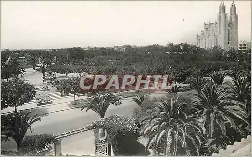 Cartes postales moderne Casablanca sacre soeur et parc lyautey