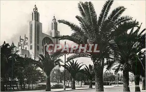 Moderne Karte Casablanca eglise sacre coeur