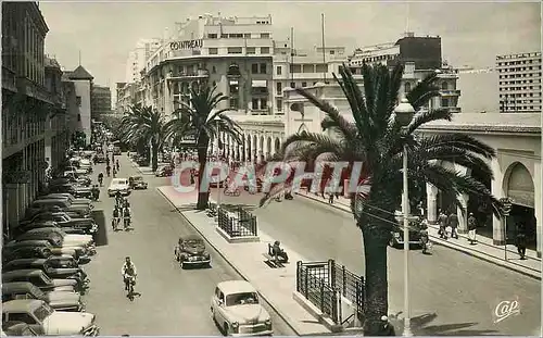 Cartes postales moderne Casablanca le boulevard mohamed V le marche central Cointreau