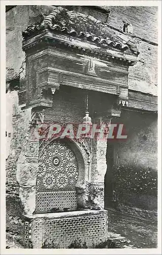 Cartes postales moderne Fes fontaine nedjarine