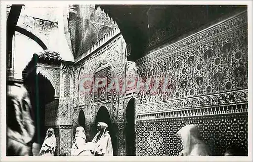 Moderne Karte Fes el bali un detail de la zaouia de moulay idriss